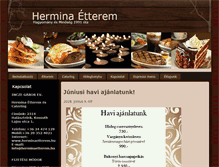 Tablet Screenshot of herminaetterem.hu